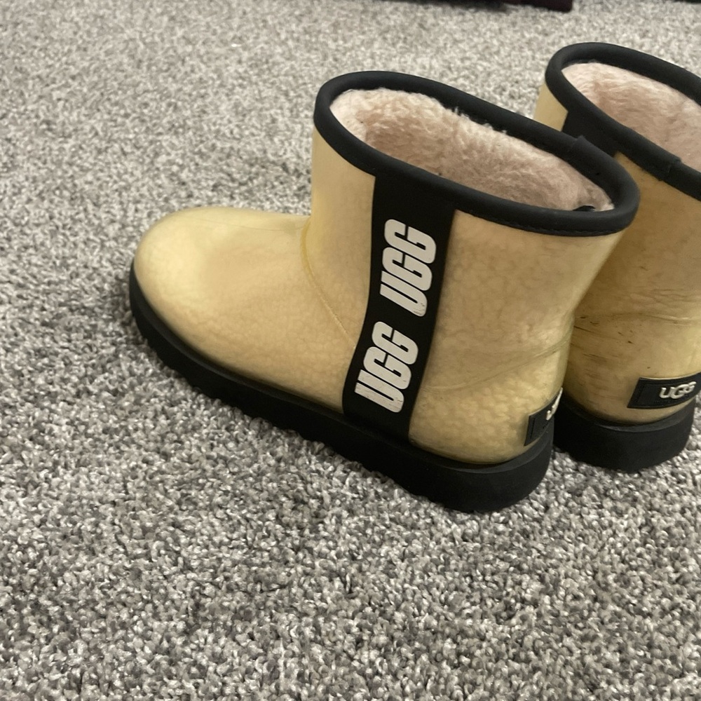 UGG Clear Shearling Boots